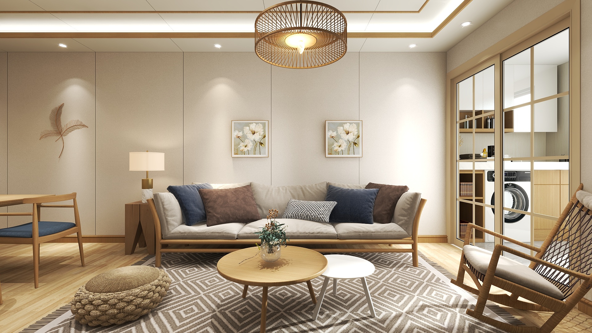 新远干挂-日式简约装修效果图