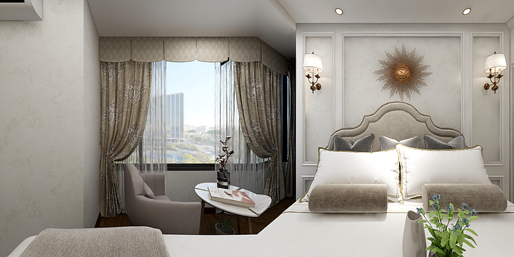 半步空间-北京公馆4栋1202-装修设计方案