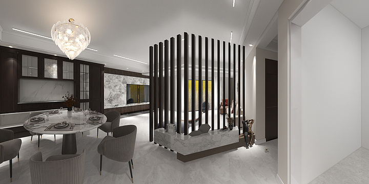 晨霖原创全案设计-简美-山水别苑-装修设计方案