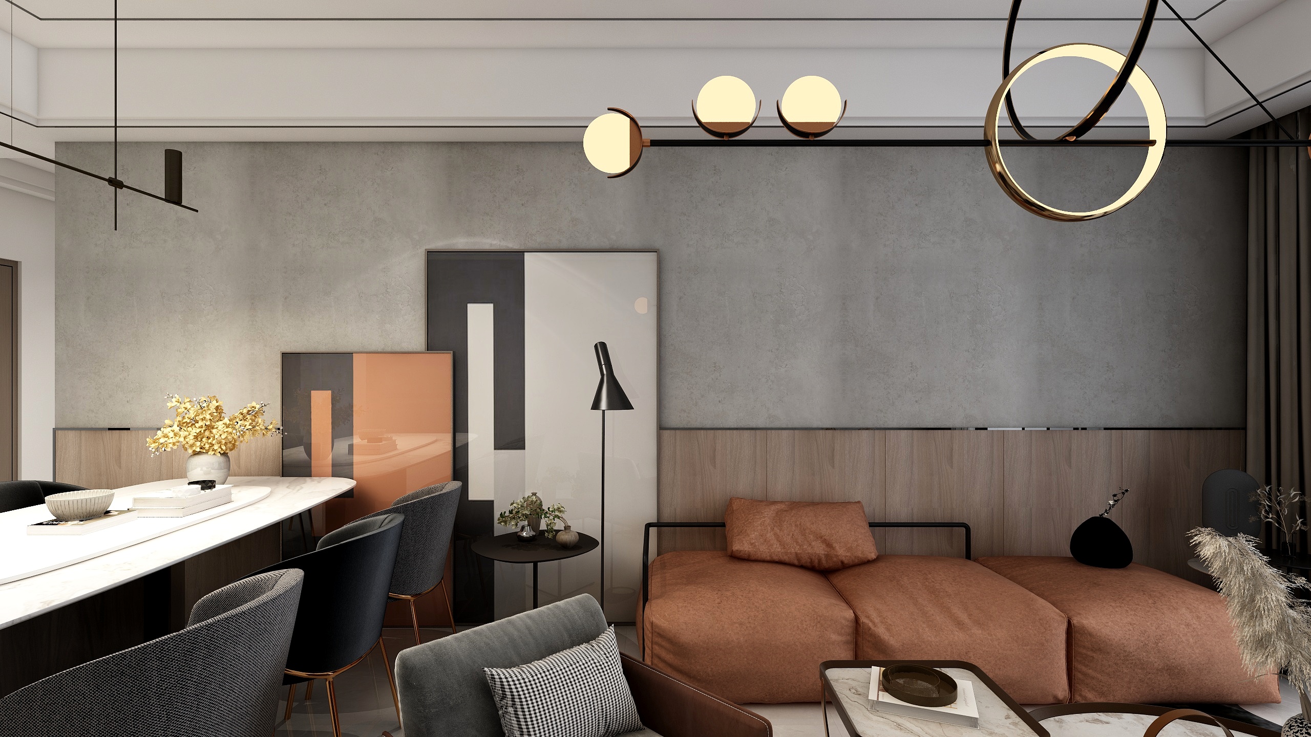 JGarden-555弄63#2004（轻奢）-装修设计方案