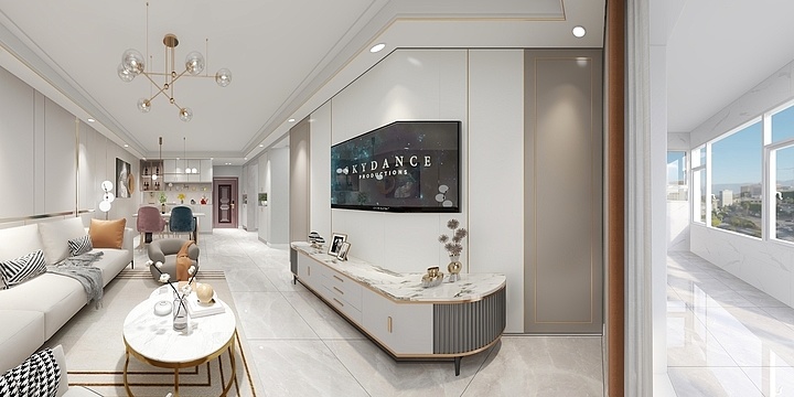 阜南设计师-壹号府邸现代轻奢-装修设计方案