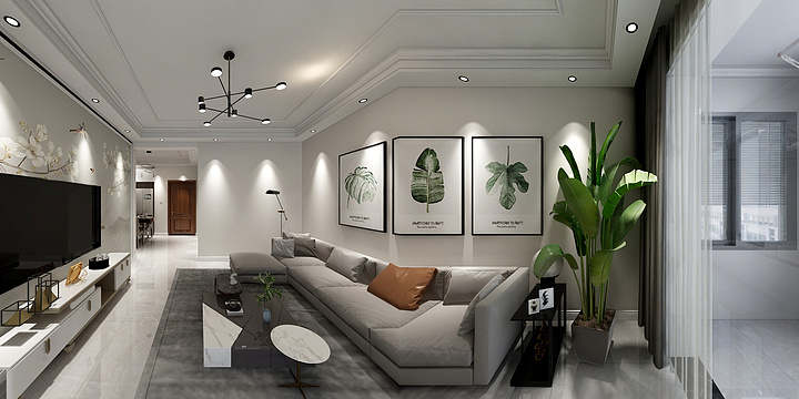 易方空间设计-天福广场18号2单3-装修设计方案