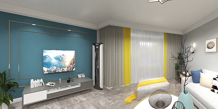 A燃烧吧青春-城上城B3-2-1501-1-装修设计方案