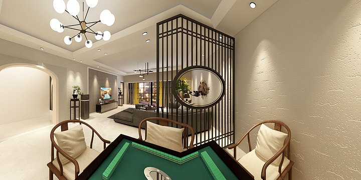 1UCAtPlV-管警官（金钟设计效果图）样板房-装修设计方案