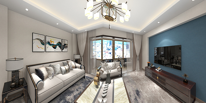 I全案设计I-闲雅逸居-装修设计方案