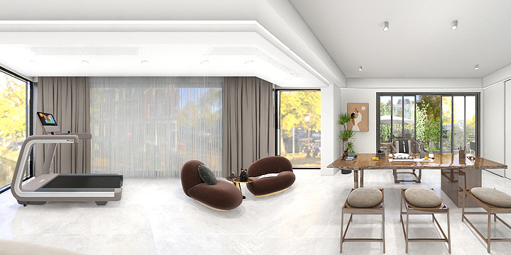 刘磊8477-广西黄女士二楼-装修设计方案