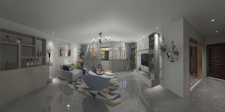 美星助理罗健桃-尚城半岛高老师雅居-装修设计方案