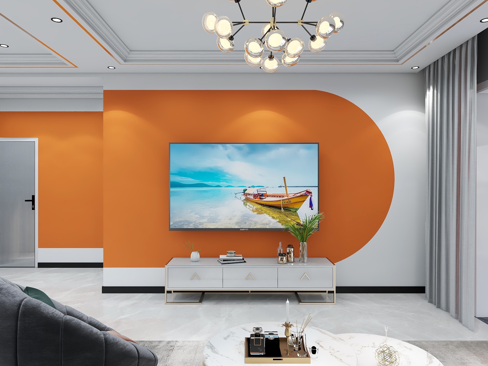张建华-《橙色夏天》-装修设计方案