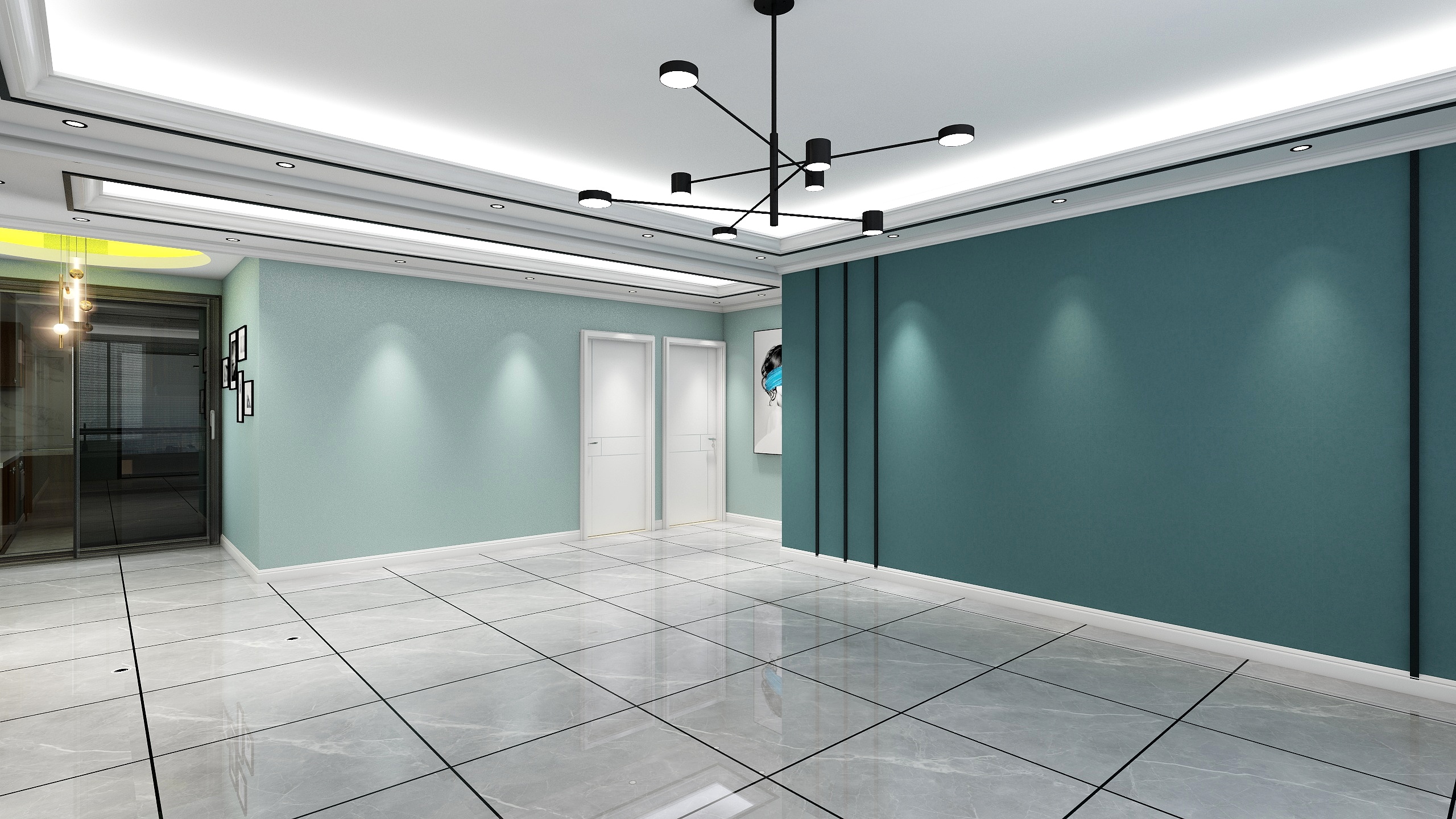 米兰壁布-礼泉华宇小区-装修设计方案