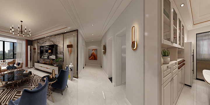 玮嘉建筑装饰-姚老板雅居-装修设计方案