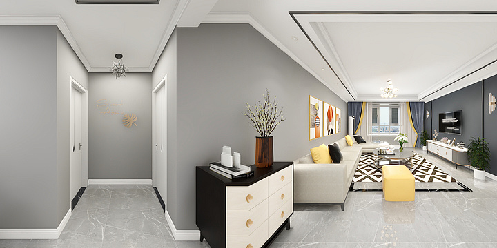 李娜娜1920-翔荷华府-装修设计方案