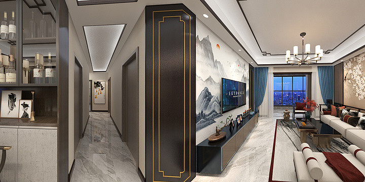 清禾装饰-金尊府29栋1单元2401-装修设计方案