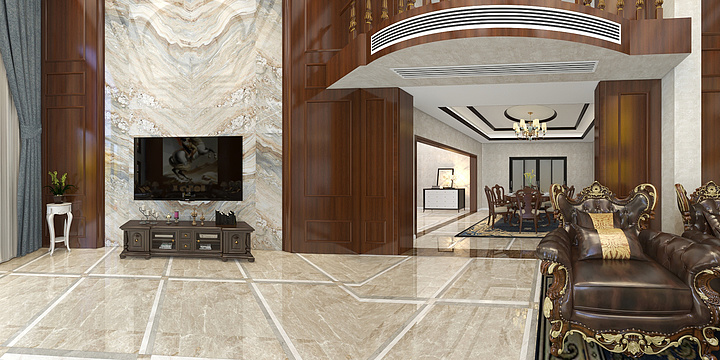 周子超-客厅-装修设计方案