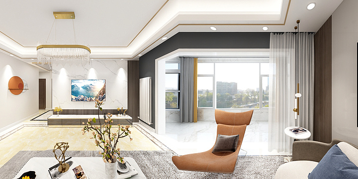 室内全案-碧桂园楚天府143-装修设计方案