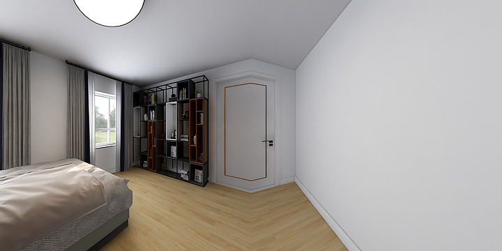 匠心鲁班15092099108-书房及休息室-装修设计方案