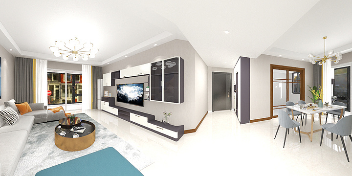 KOKO爱生活-中核户型图(周元珍）-装修设计方案