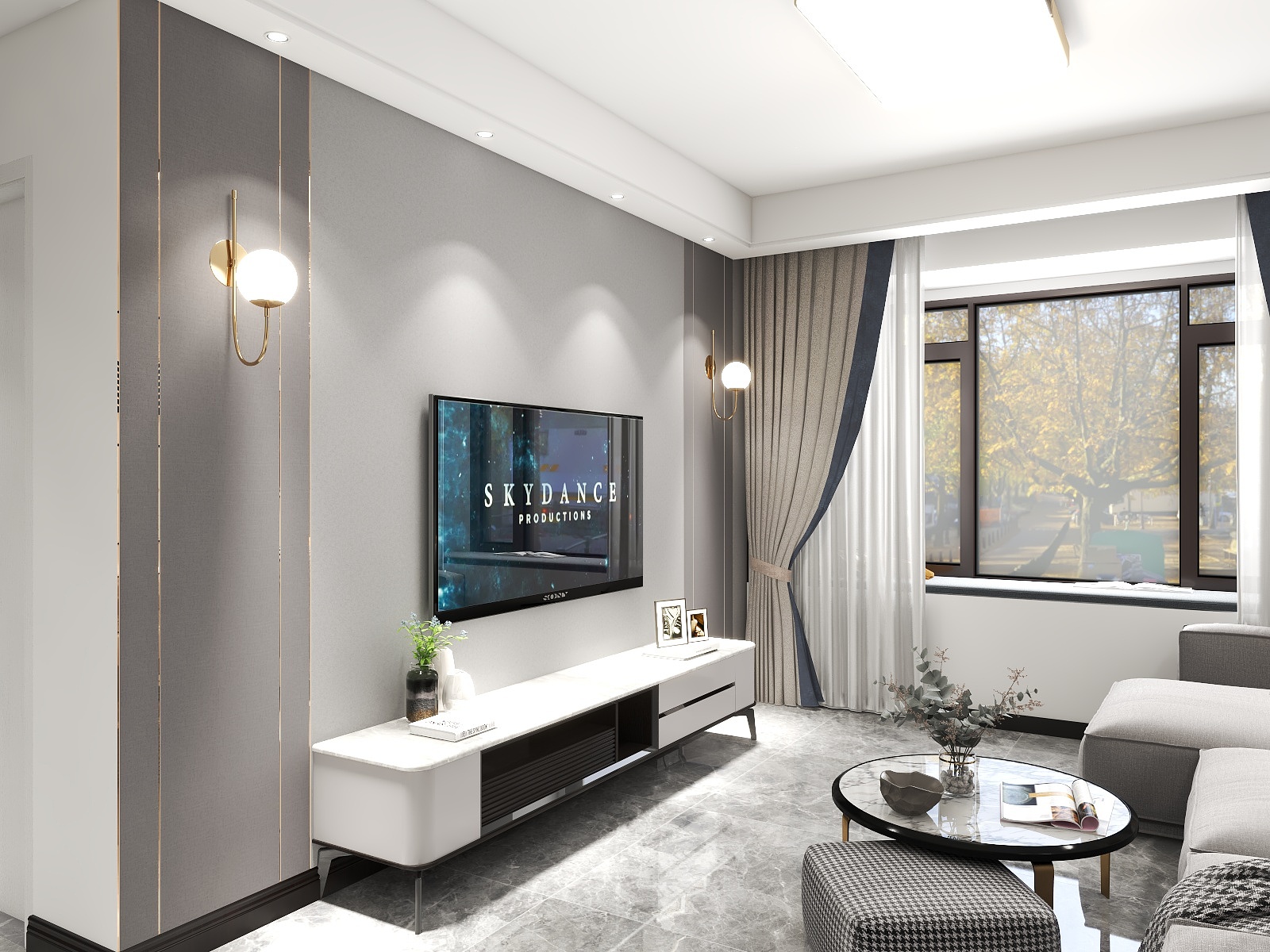 恒发设计梅-张902-装修设计方案