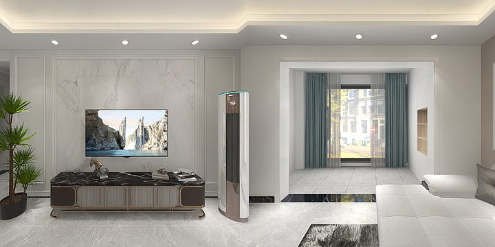 喜百年装饰德江-毛全波——思南麒龙国际A3-2-1103文芳-装修设计方案