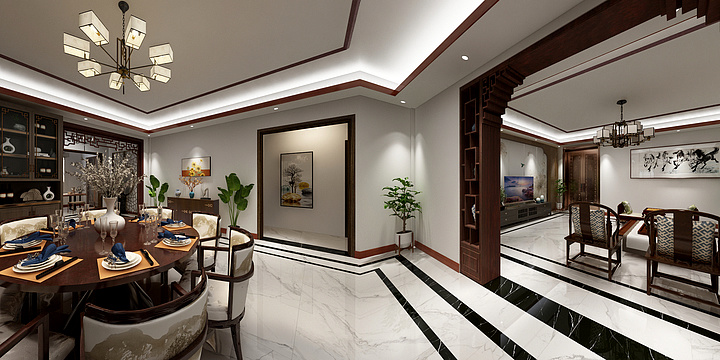 匠心鲁班15092099108-二层半别墅-装修设计方案