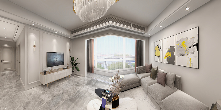 王俊-花山郡1904-装修设计方案