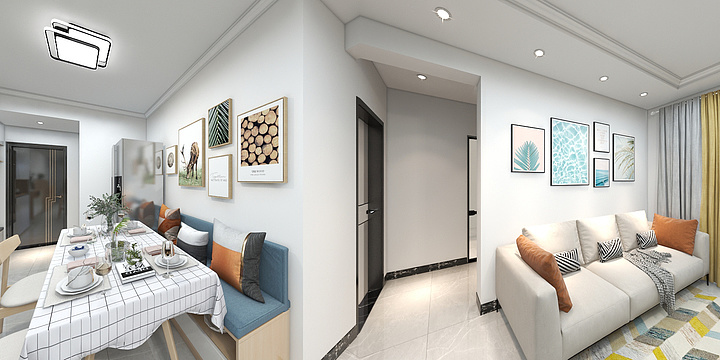 BKDN室内设计工作室-紫竹苑11-1-603-装修设计方案