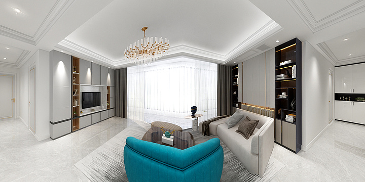 黄景轩-轻奢-装修设计方案