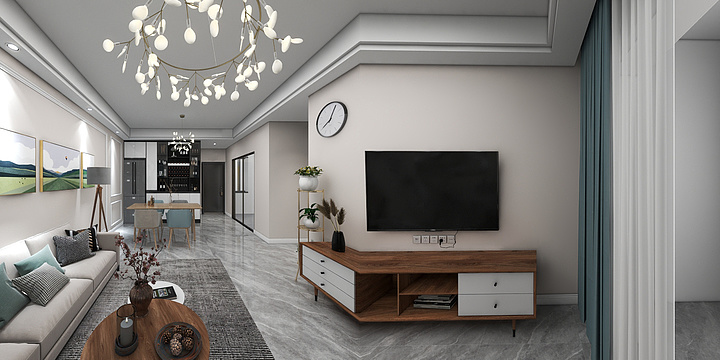 朱文浩13606557970-龙庭一品3-1-3202-装修设计方案