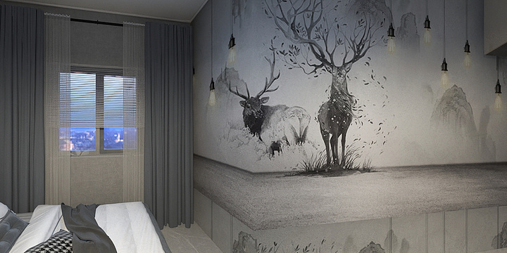 斯力德全屋定制-瑞和园89.50㎡B户型3室2厅1卫-装修设计方案