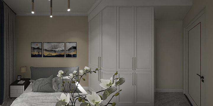 S_家装设计-翠湖公馆104.55㎡轻奢制定方案-装修设计方案