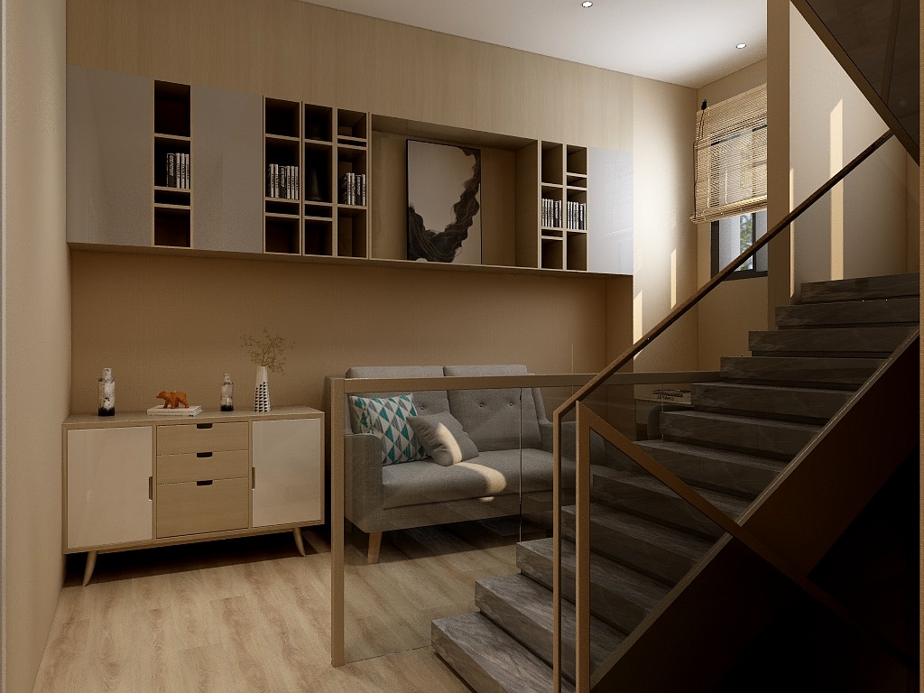 尚帅-128二楼起居室-装修设计方案