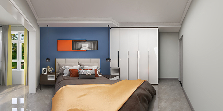 lanbaobei-荣耀景城6-1-303-装修设计方案