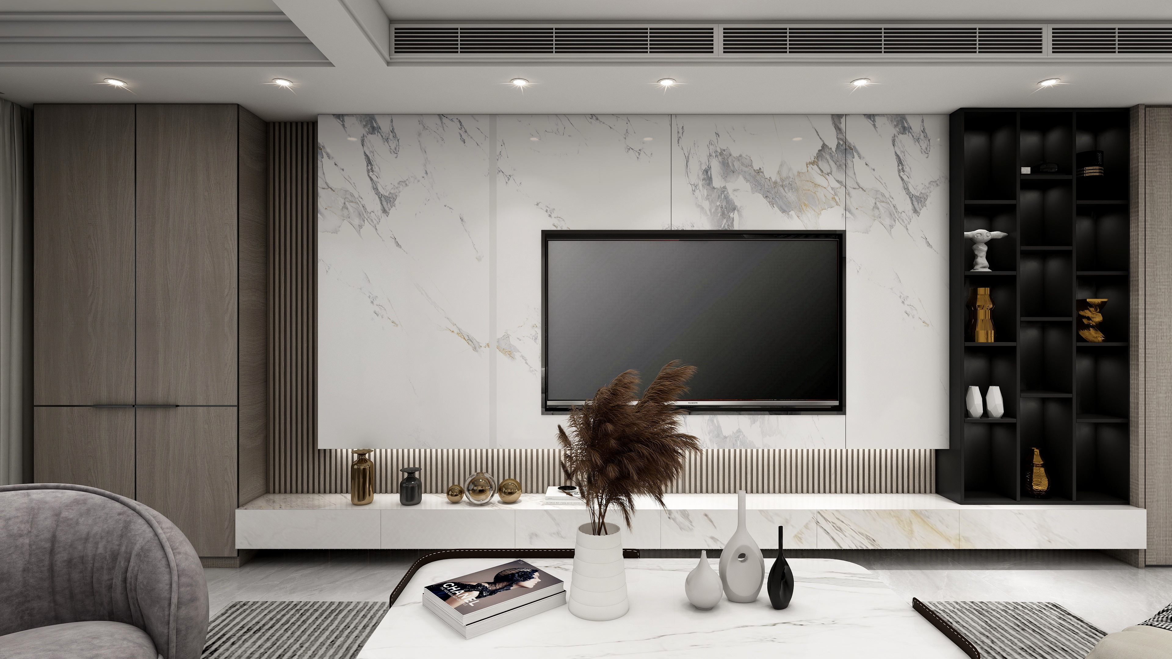 水色设计工作室-放逐之城|138平后现代混搭-装修设计方案