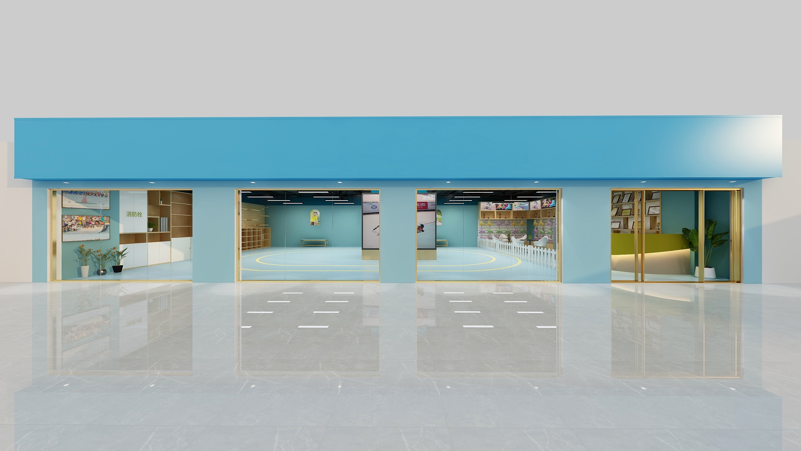 MAX丶Alvin-米高轮滑成长中心-装修设计方案