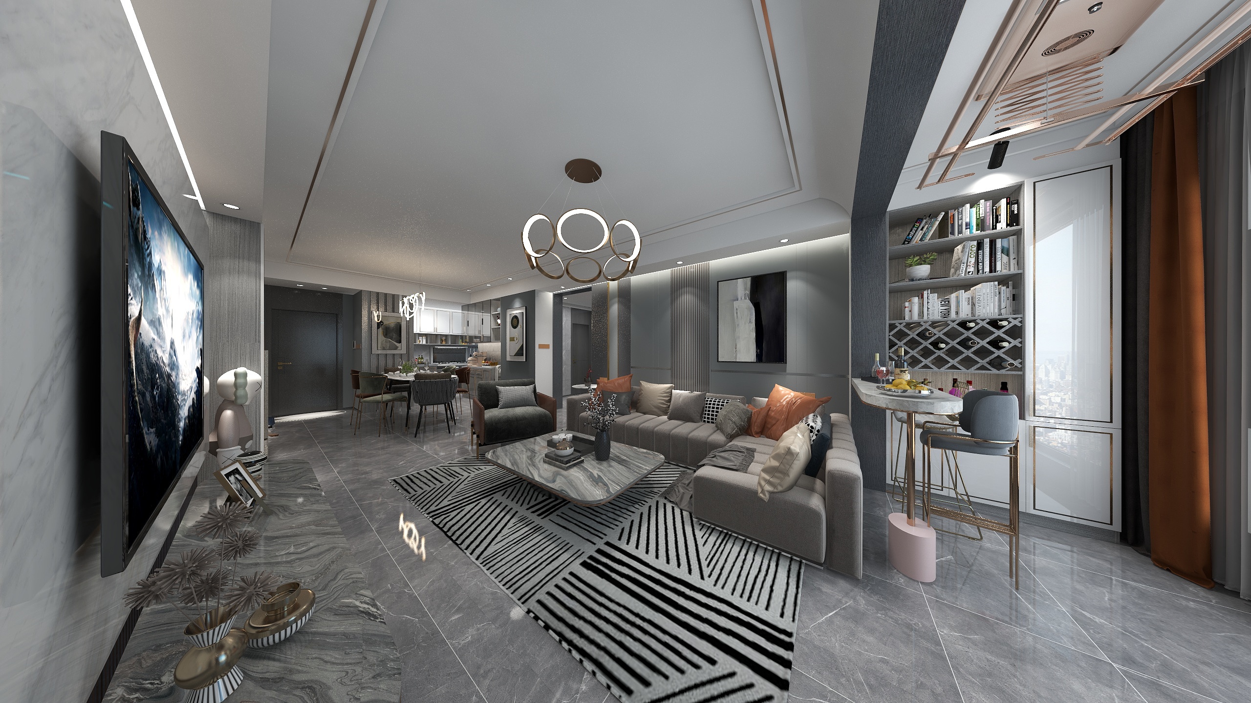 残缺D插曲-恒河一期12栋1-1004室--胡总-装修设计方案