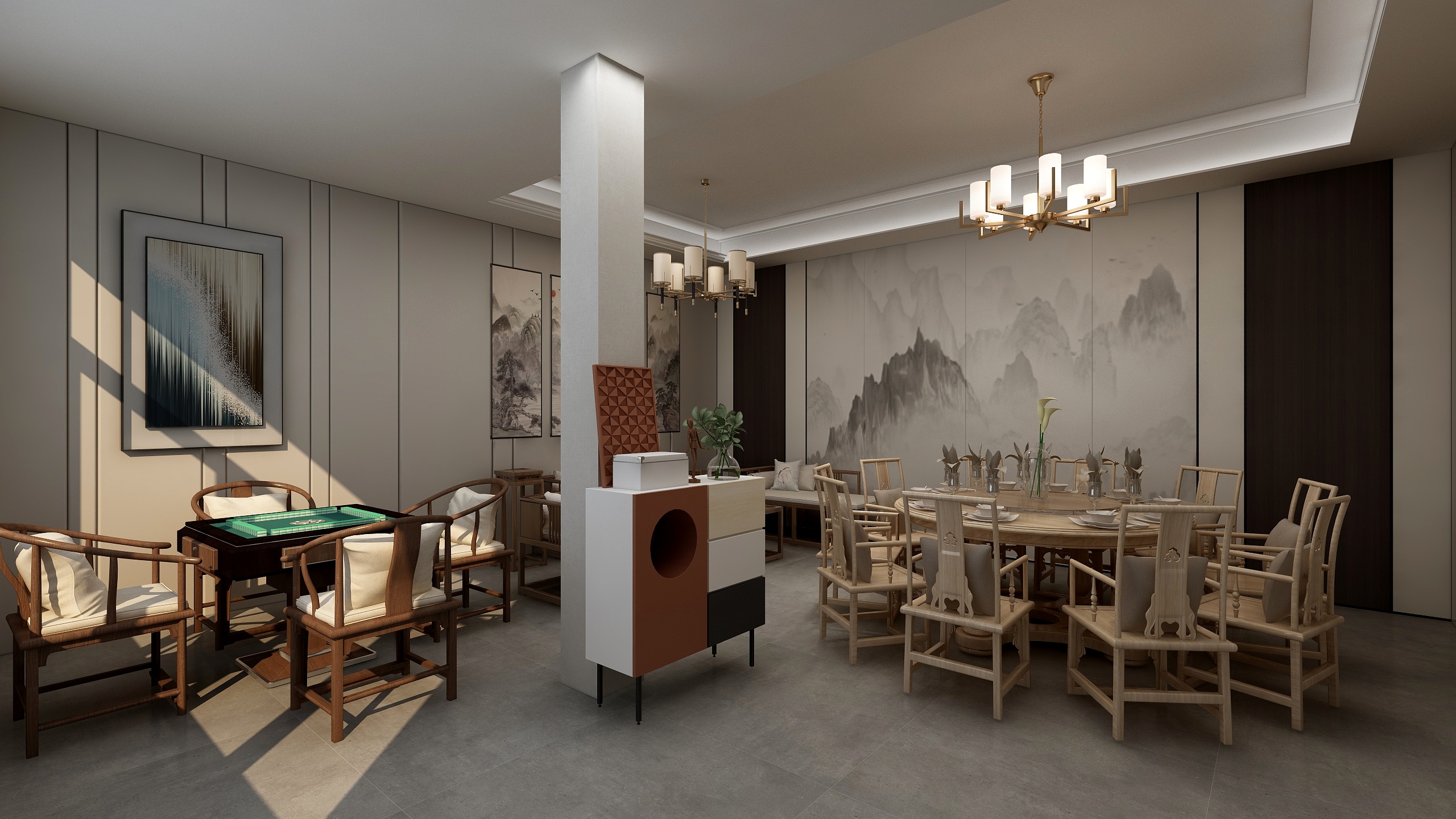 FRTHBRTGBR-中式包间123-装修设计方案