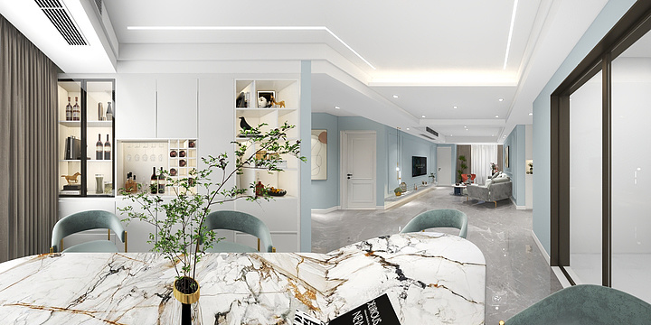 设计师唐子翊-俊豪城西区45栋3单元2-1-装修设计方案