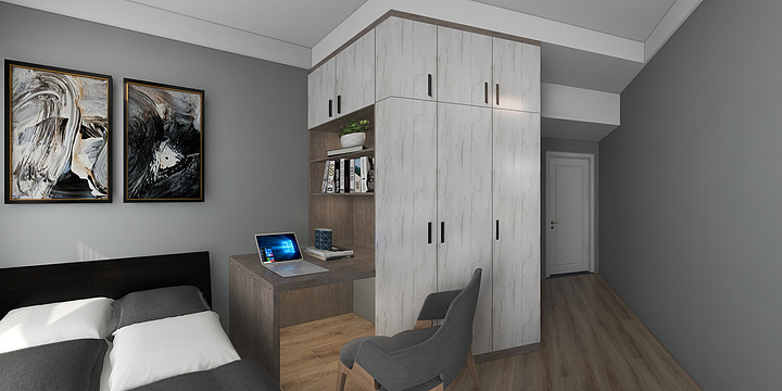 德阳爱雅家居-万兴魅力城-二期35-3-502-装修设计方案