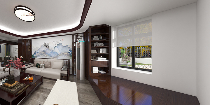 言鼎装饰韩-兴丰丽园7-1-101-装修设计方案