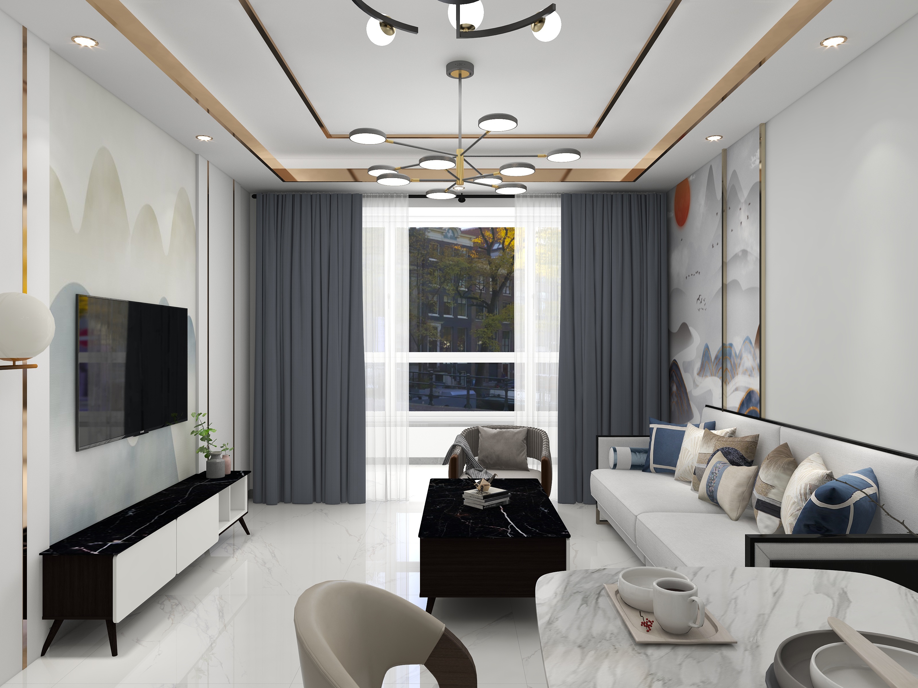 小时设计-未来花郡602-装修设计方案