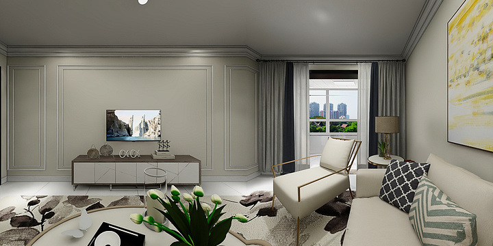 室内整装设计宋-长风小区-装修设计方案