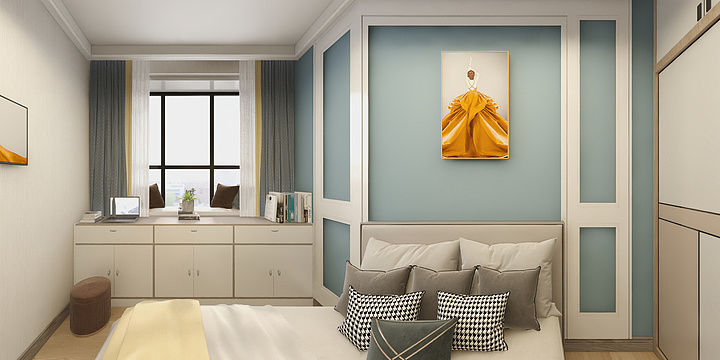 131****7287caAK-德信海德公园83.00㎡A2’3室2厅1卫1厨-装修设计方案