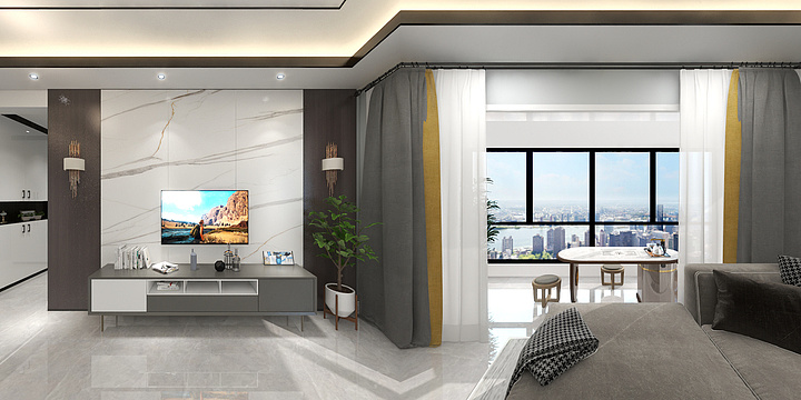 Designer.W-富春御园-中式-装修设计方案