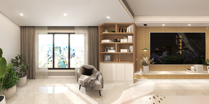 子非龙丶设计-学府15#-装修设计方案