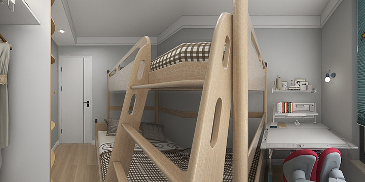 效果图仅供参考不作验收标准-金硕河畔西区23号-装修设计方案