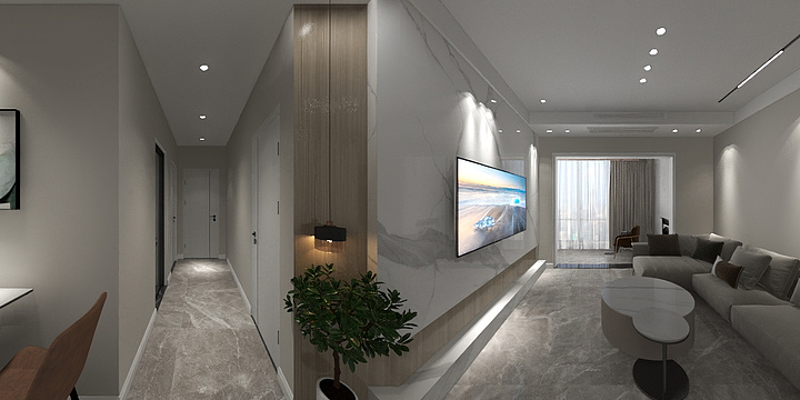 室内设计1314-绿地12-703-装修设计方案