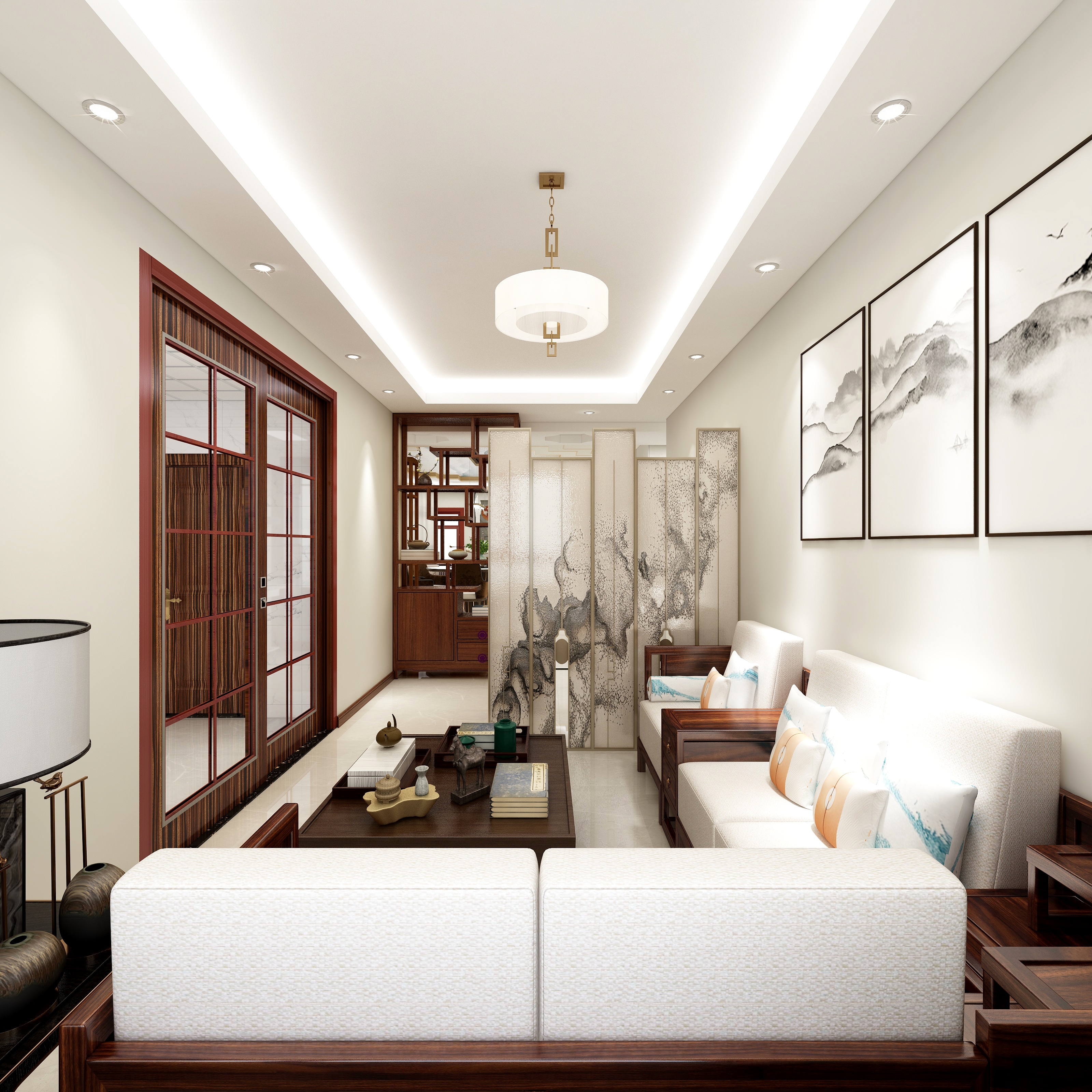 全景VIP设计-[为欲而生]-新中式装修效果图