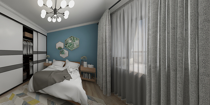 威wckc0816-隆城紫竹苑2#701-装修设计方案