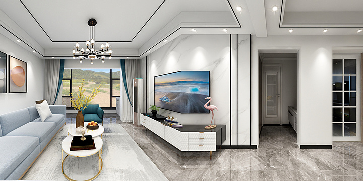 锦尚佳装饰-周口碧桂园75#101-副本-副本-装修设计方案