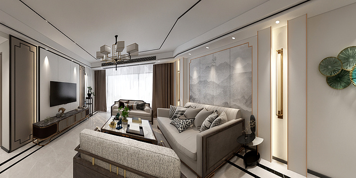 张俊杰-张敏敏建模-装修设计方案