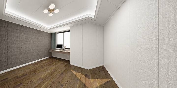 玖玥装饰工程-车站村E户型-装修设计方案